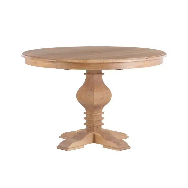 Doherty Traditional Round Dining Table Rustic Honey - Powell