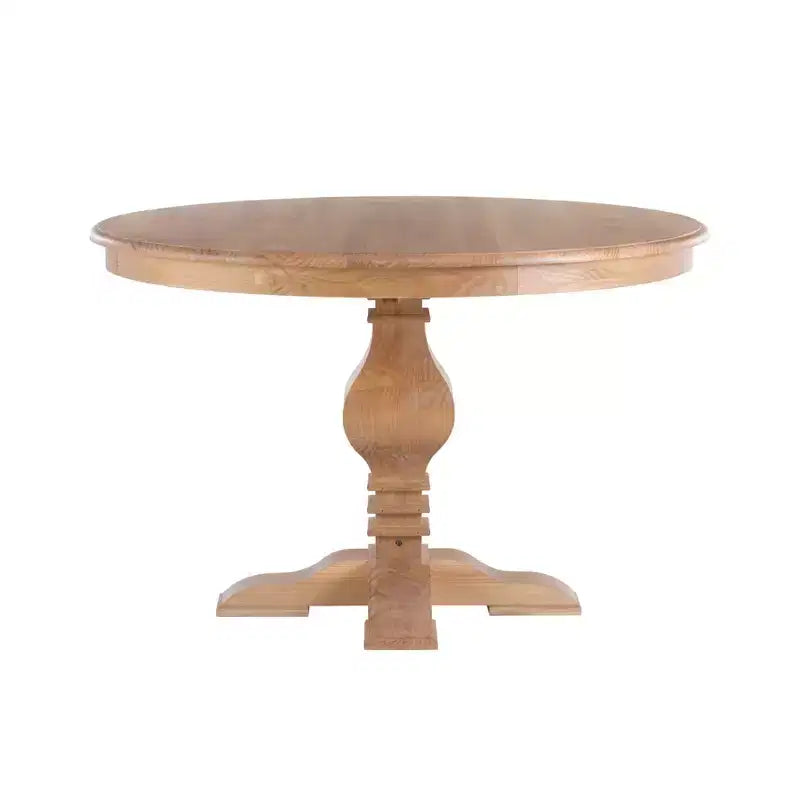 Doherty Traditional Round Dining Table Rustic Honey - Powell
