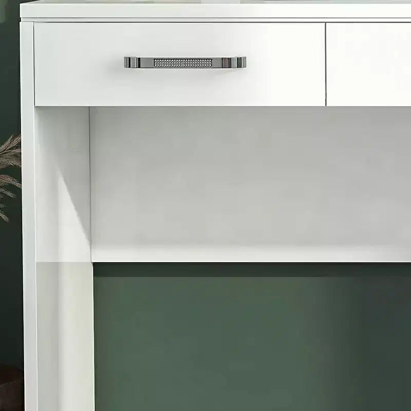Grayde 3 Drawer Vanity Table Luminous White - miBasics