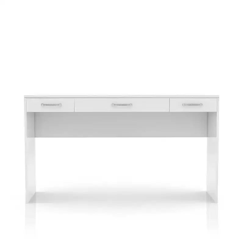 Grayde 3 Drawer Vanity Table Luminous White - miBasics