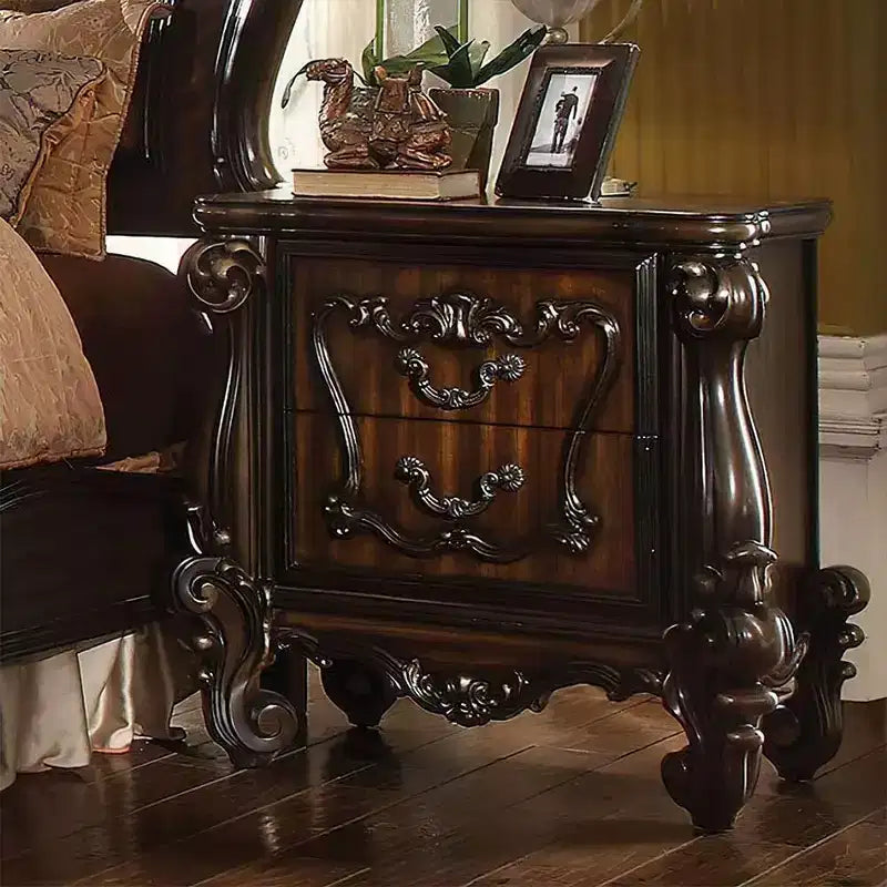 Versailles Nightstand Cherry Oak Finish - Acme Furniture