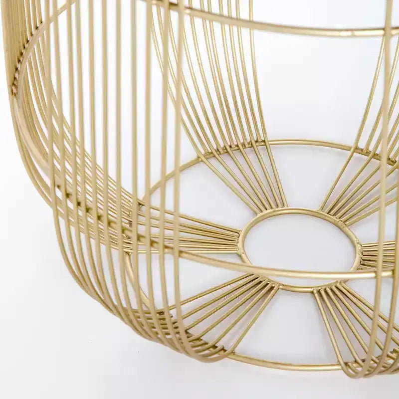 Maxwell Metal Side Table Gold - Finch