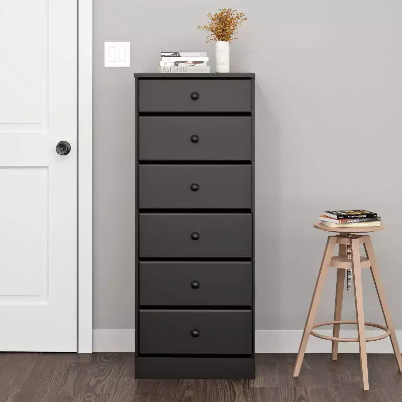 Astrid 6 Drawer Tall Chest - Prepac
