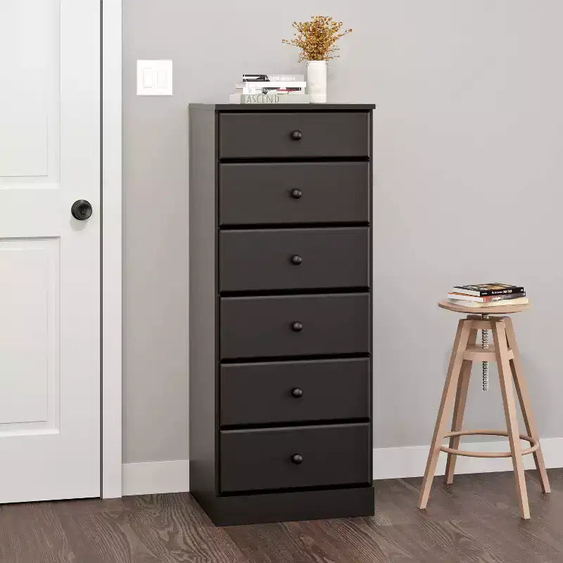 Astrid 6 Drawer Tall Chest - Prepac