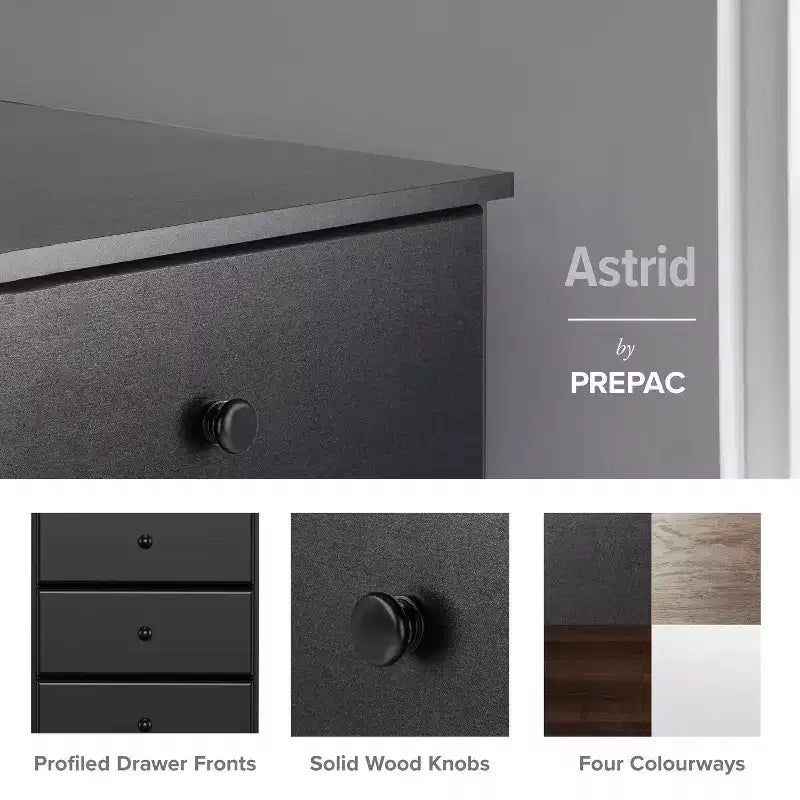 Astrid 6 Drawer Tall Chest - Prepac
