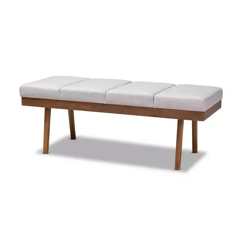 Larisa Wood Bench - Baxton Studio