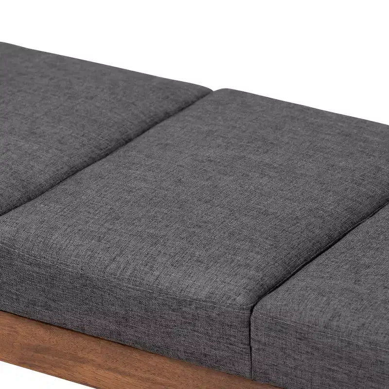 Larisa Wood Bench - Baxton Studio