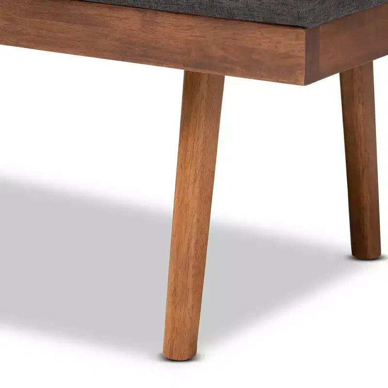 Larisa Wood Bench - Baxton Studio