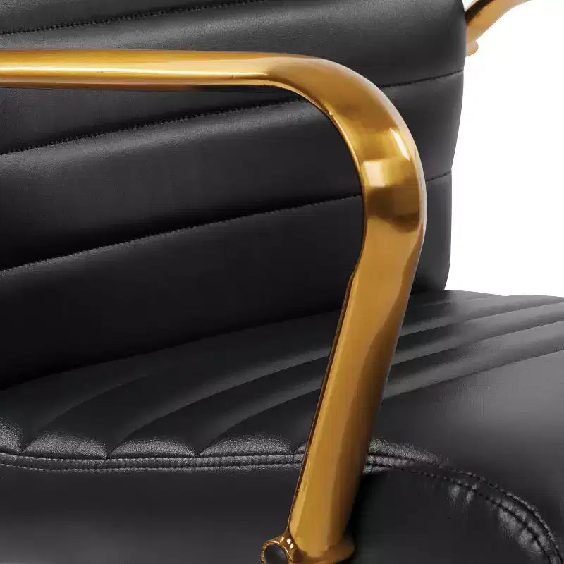 Baldwin Mid Back Faux Leather Chair - OSP Home Furnishings