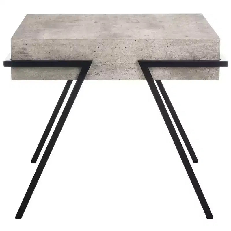 Jett Accent Table - ACC4201 - Light Grey/Black - Safavieh