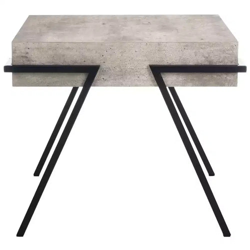 Jett Accent Table - ACC4201 - Light Grey/Black - Safavieh