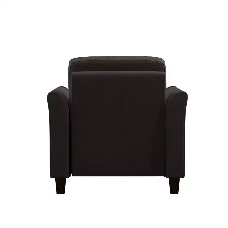 Willow Microfiber Chair with Rolled Arms - Lifestyle Solutions