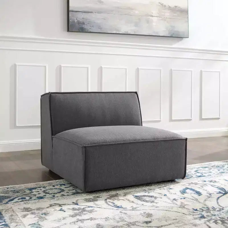 Restore Sectional Sofa Armless Chair - Modway
