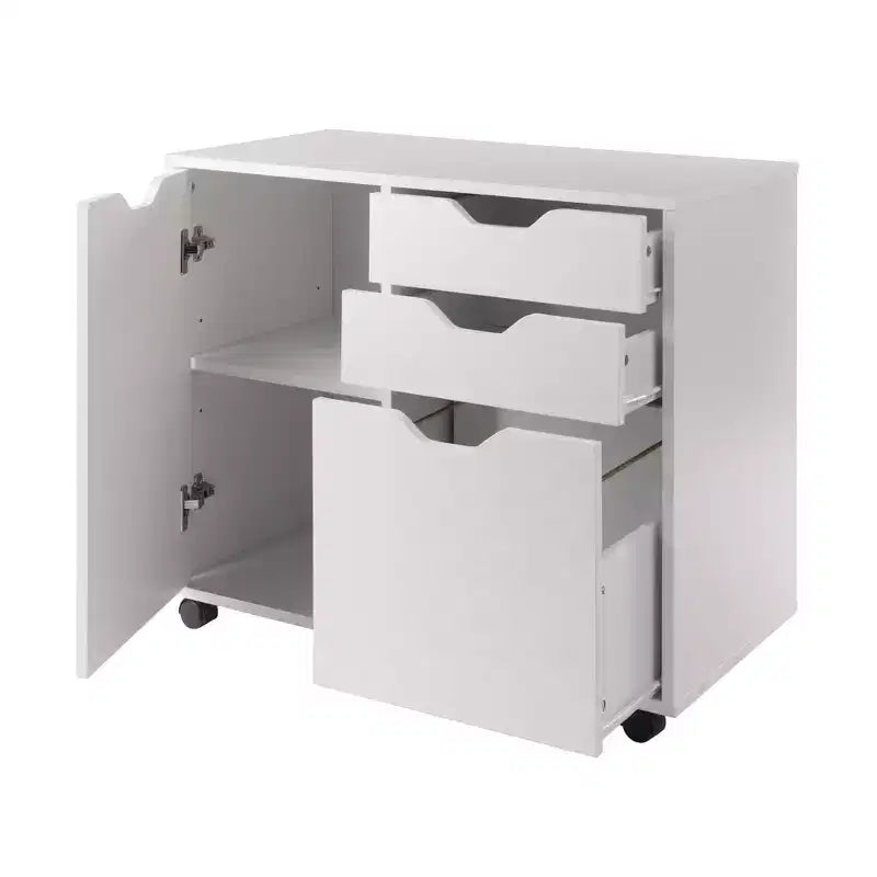 Halifax 2 Sections Mobile Filing Cabinet - Winsome