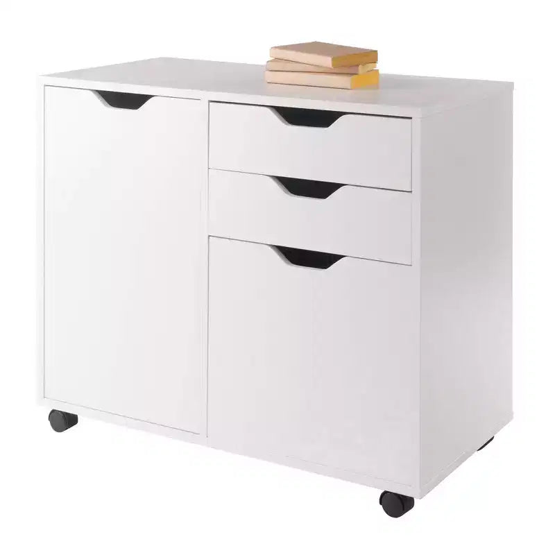 Halifax 2 Sections Mobile Filing Cabinet - Winsome