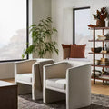 Vernon Upholstered Barrel Accent Chair - Threshold designed with Studio McGee