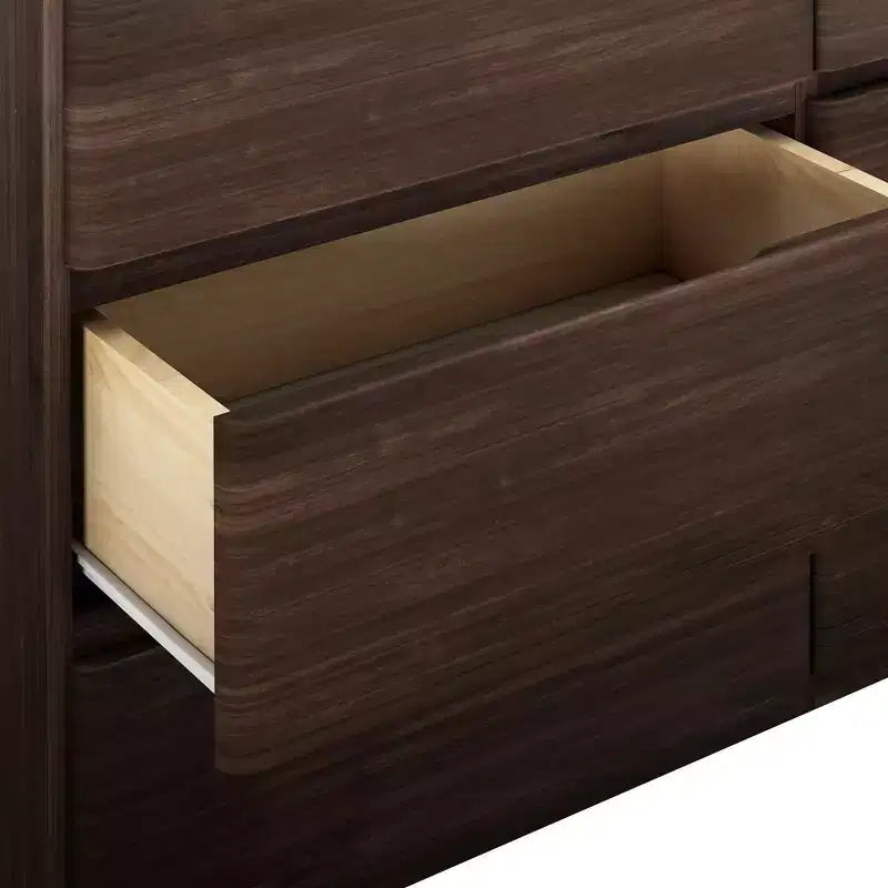 Max & Lily 6 Drawer Dresser, Storage Drawers Farmhouse Solid Wood Bedroom Dressers