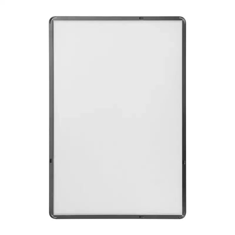 Merrick Lane Hanging Mirror Modern Metal Frame Bordered Wall Mount Mirror with Rounded Corners