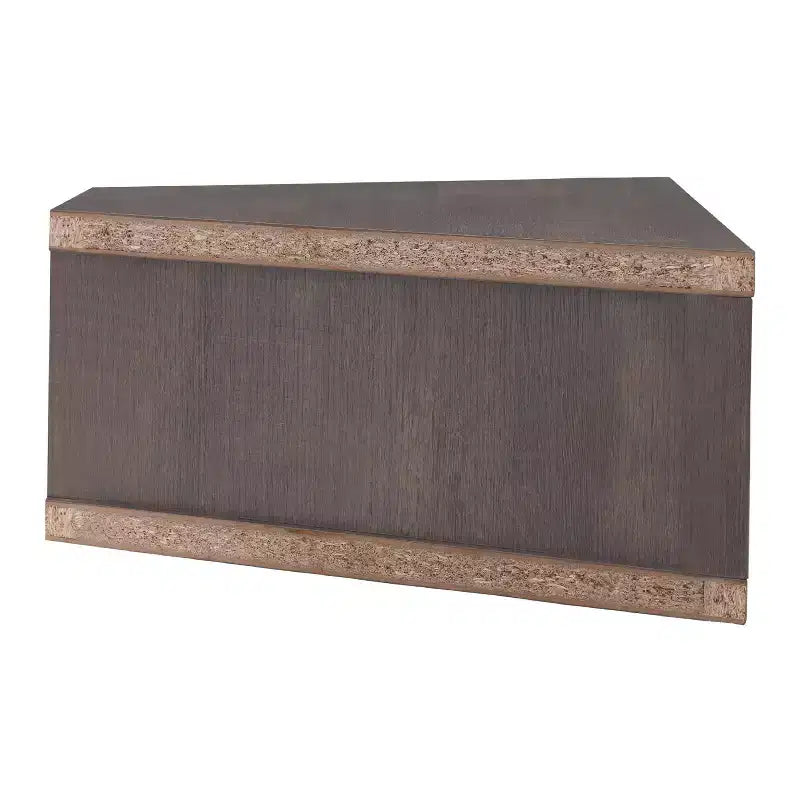 Tybo Open Shelves Corner Floating Console TV Stand for TVs up to 50 - HOMES: Inside + Out