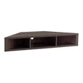Tybo Open Shelves Corner Floating Console TV Stand for TVs up to 50 - HOMES: Inside + Out