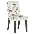 Skyline Furniture Alex Camel Back Dining Chair in Patterns