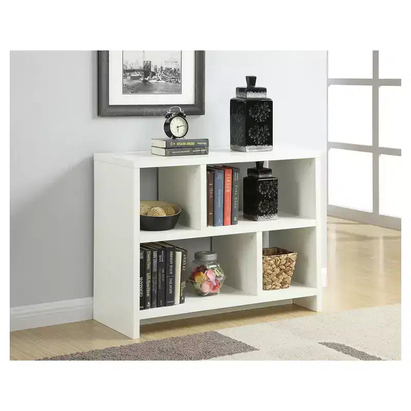 28 Northfield Console 3 Tier Bookcase - Breighton Home