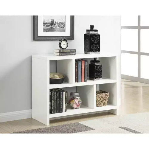 28 Northfield Console 3 Tier Bookcase - Breighton Home