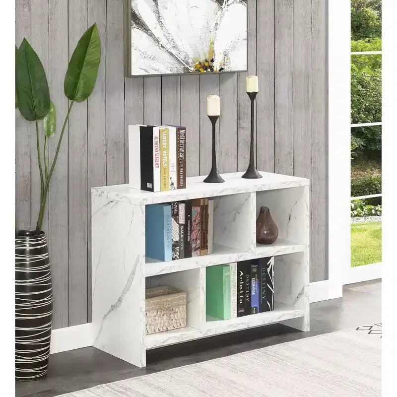 28 Northfield Console 3 Tier Bookcase - Breighton Home